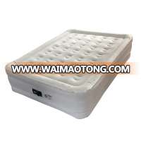 TPU Air Mattress Elevated Raised Blow Up Bed Inflatable Airbed with Built-in Electric Pump