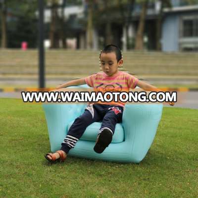 pvc inflatable chair for kids outdoor family leisure chair