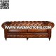 Vangogh factory bottom price leather sofa furniture antique design chesterfield sofa